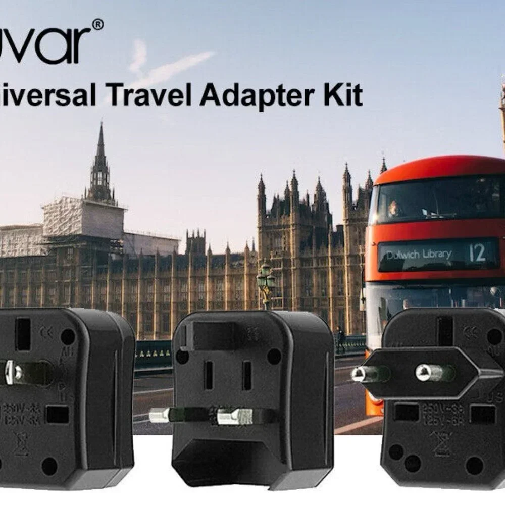 4-in-1 Universal Power Adapter Wall Charger Socket Travel Plug Converter